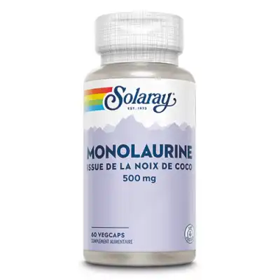 Solaray Monolaurine 500mg Capsules Végétales B/60 à Belfort