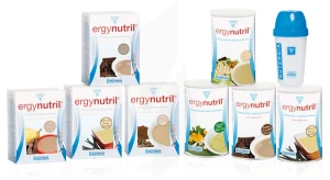 Ergynutril Préparation Hyperprotéinée Pour Entremet Poire Chocolat 7 Sachets/30g