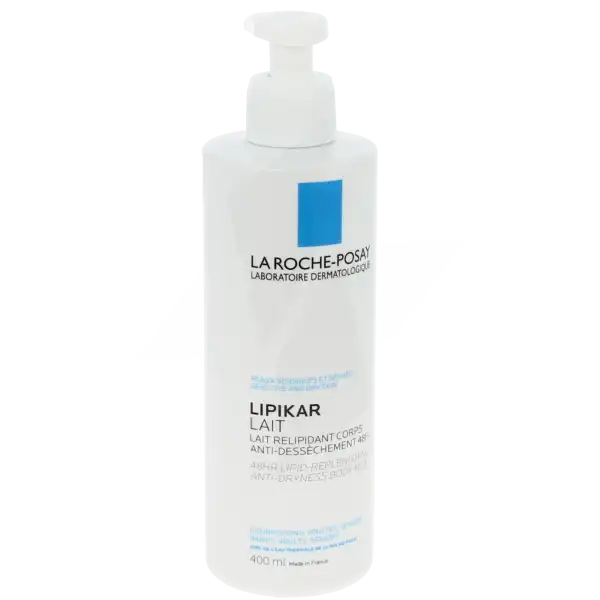 La Roche Posay Lipikar Lait Relipidant Corps Anti-dessèchement 48h Flacon Pompe/400ml