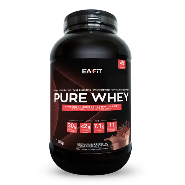 Pure Whey Double Chocolat 1,8 Kg