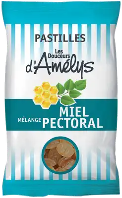 Les Douceurs D'amelys Pastilles Miel Mélange Pectoral Sachet/100g à Roquemaure