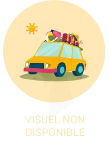 Cartel Lunette Solaire Santorin