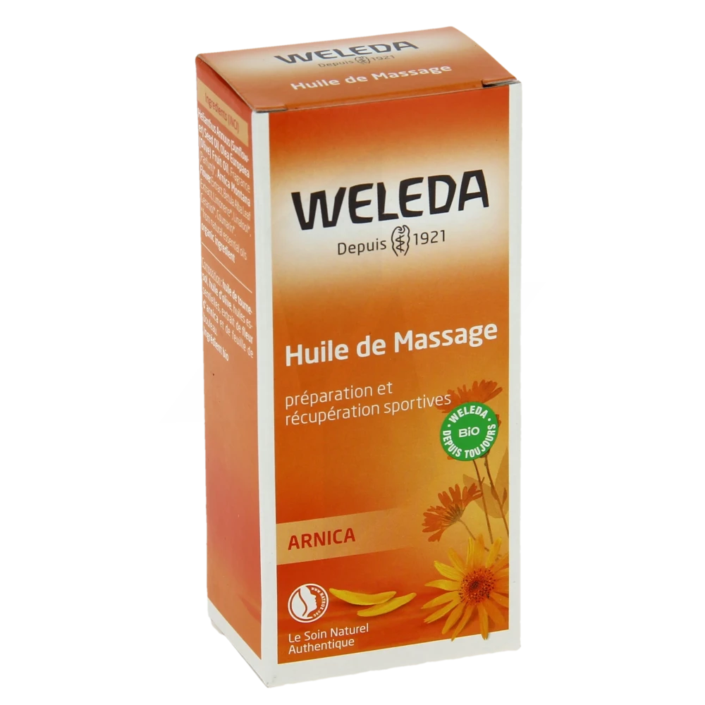 Weleda Soins Corps Huile De Massage Arnica Fl/50ml