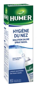 Humer Solution Nasale Stérile Eau De Mer Adulte Enfant Spray/100ml