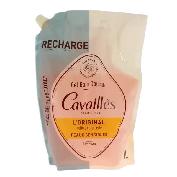 Rogé Cavaillès Gel Surgras Bain Et Douche L'original Eco-recharge De 1 L