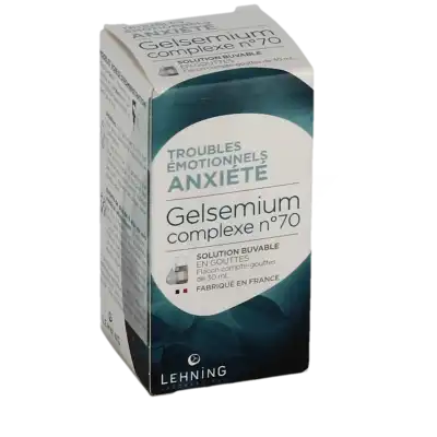 Lehning Complexe Gelsemium N° 70 Solution Buvable Fl/30ml à VESOUL