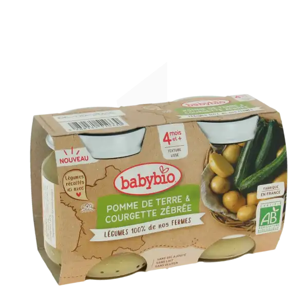 Babybio Alimentation Infantile Légumes De Notre Ferme 2pots/130g