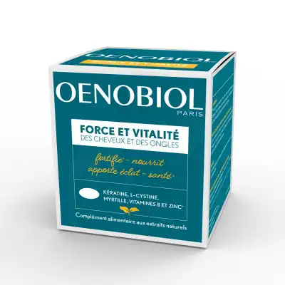 Oenobiol Capillaire Force Et Vitalité Comprimés B/60 à ANGLET