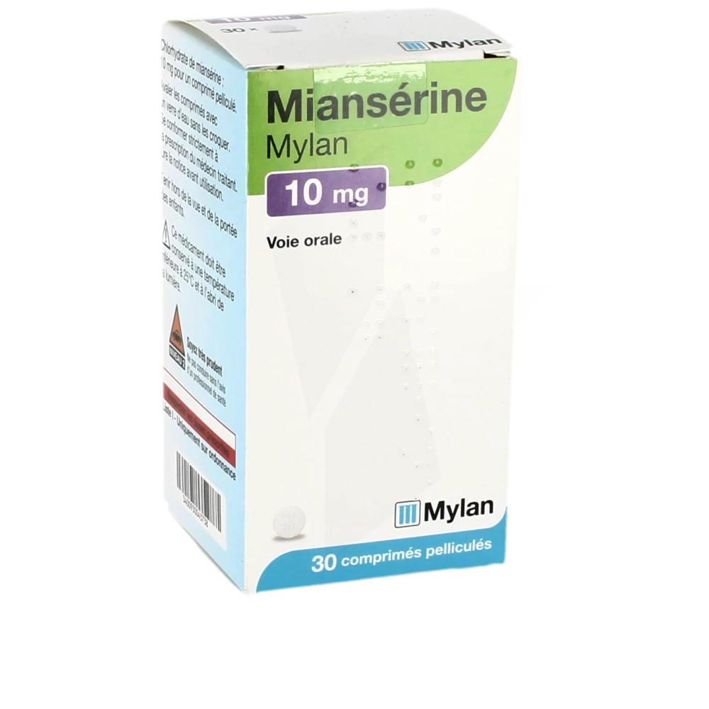 Mianserine Viatris 10 Mg, Comprimé Pelliculé
