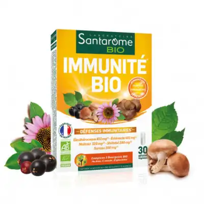 Santarome Bio Gélules Immunité B/30 à CHALON SUR SAÔNE 