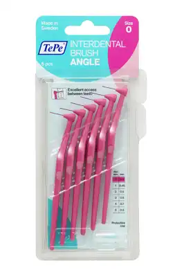 Tepe Brossettes Interdentaires Angle Rose 0.4mm à BIGANOS
