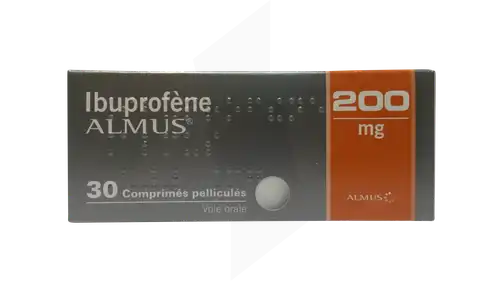 Ibuprofene Almus 200 Mg, Comprimé Pelliculé