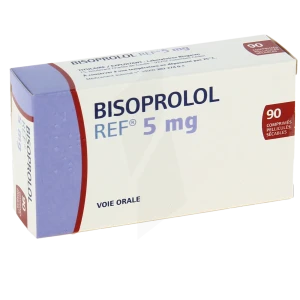 Bisoprolol Ref 5 Mg, Comprimé Pelliculé Sécable