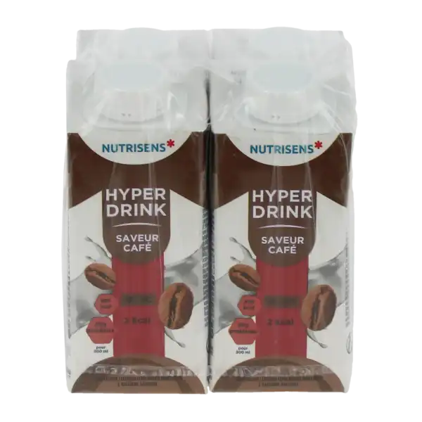 Nutrisens Hyperdrink 2kcal Nutriment Café 4briques/200ml