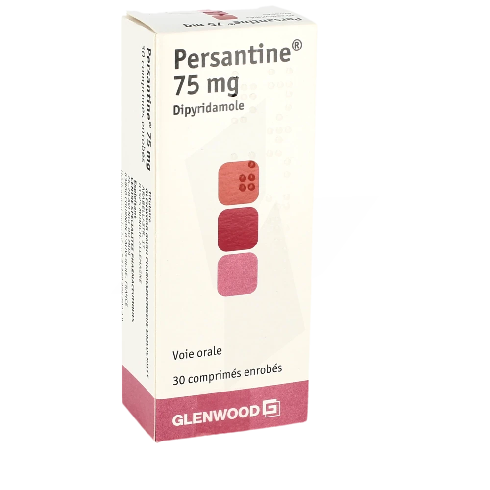 Persantine 75 Mg, Comprimé Enrobé
