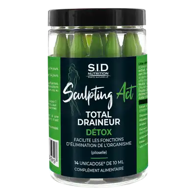Sid Nutrition Minceur Sculpting Act Total Draineur _ 14 Unicadoses De 10ml à LE PIAN MEDOC