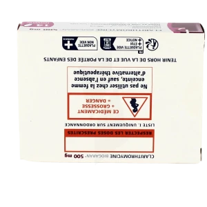 Clarithromycine Biogaran 500 Mg, Comprimé Pelliculé