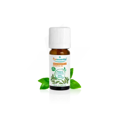 PURESSENTIEL HEBBD Huile essentielle bio Basilic à linalol Fl/10ml