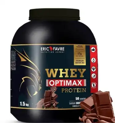 Eric Fav Whey Optimax Chocolat 1,5kg à MARIGNANE