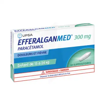 Efferalganmed 300 Mg, Suppositoire à Beauzelle