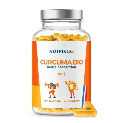 Nutri & Co Curcuma Bio 60 Gélules à MARIGNANE