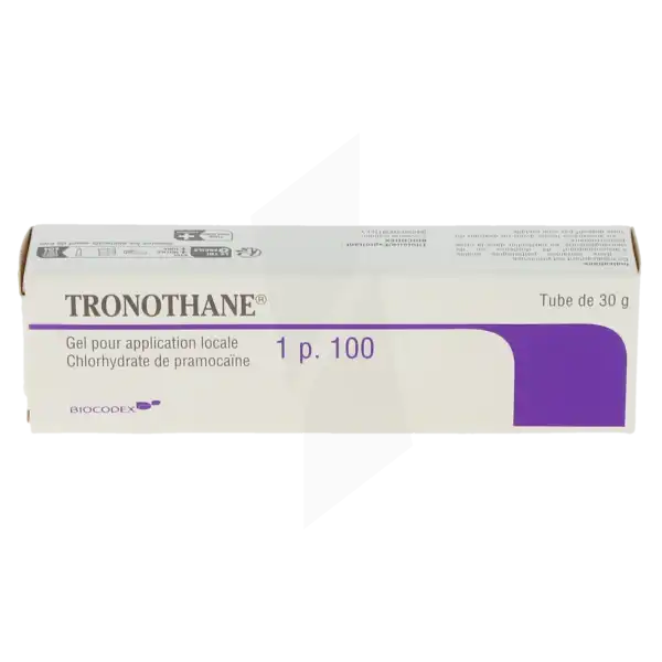 Tronothane 1 Pour Cent, Gel Pour Application Locale