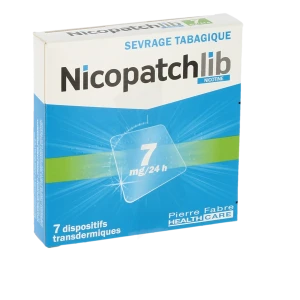Nicopatchlib 7 Mg/24 H Dispositifs Transdermiques B/7