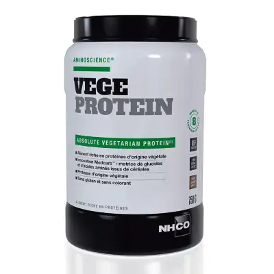 Nhco Nutrition Vege Protein Poudre Chocolat B/750g à Sélestat