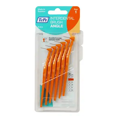 Tepe Brossettes Interdentaires Angle Orange 0.45mm à Mérignac