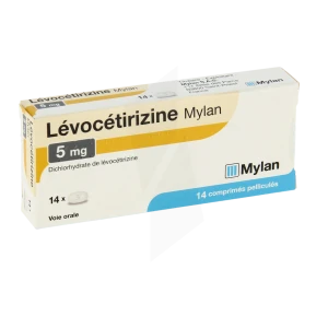 Levocetirizine Viatris 5 Mg, Comprimé Pelliculé