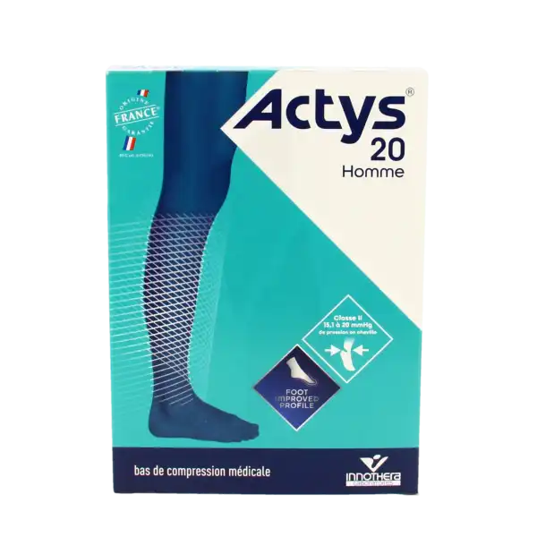 Actys 20 Bas Autofix Pf Homme Noir T2n