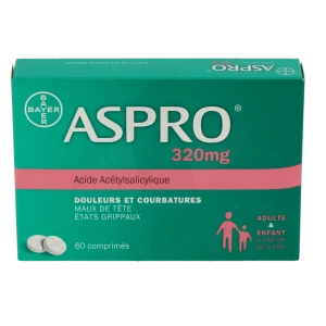 Aspro 320 Mg, Comprimé