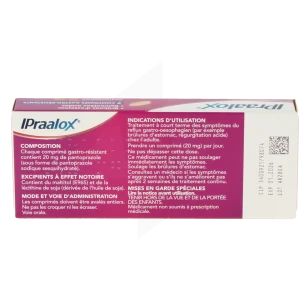 Ipraalox 20 Mg, Comprimé Gastro-résistant