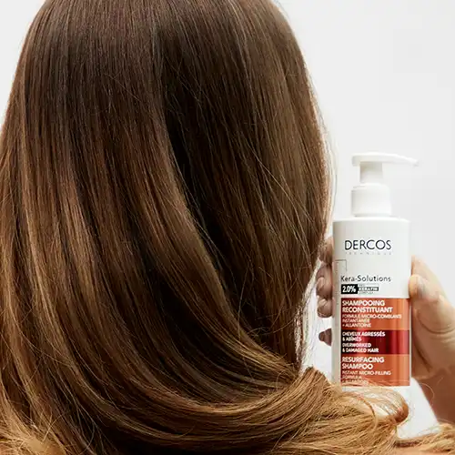 Vichy Dercos Technique Kera-solutions Shampooing Reconstituant Flacon Pompe/250ml