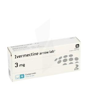 Ivermectine Arrow Lab 3 Mg, Comprimé