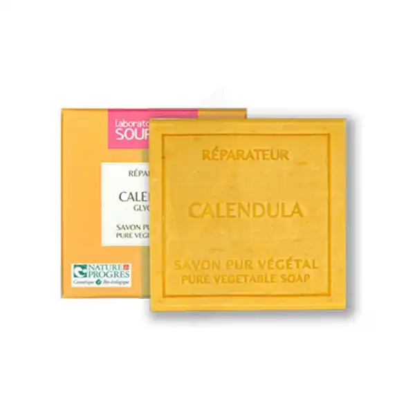 Savon Vegetal Carre Calendula 100 G***