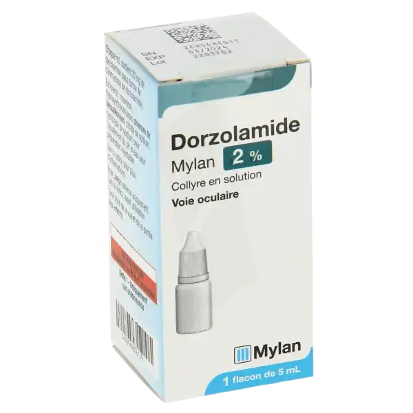 Dorzolamide Viatris 2 %, Collyre En Solution