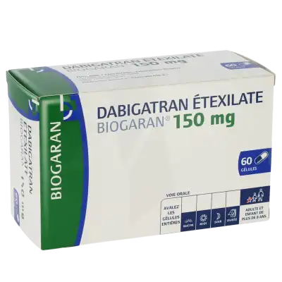 Dabigatran Etexilate Biogaran 150 Mg, Gélule à Hagetmau