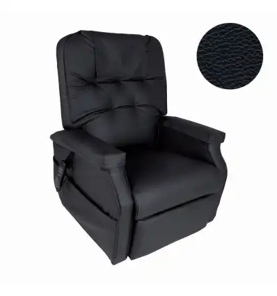 Fauteuil Relevateur Success En Similicuir Couleur Noir