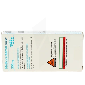 Methocarbamol Arrow 500 Mg Cpr Pell Plq/20