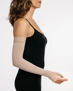 Sigvaris Advance Manchon+ De Compression Médicale Classe 3 Avec Mitaine Naturel Normal L