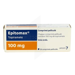 Epitomax 100 Mg, Comprimé Pelliculé