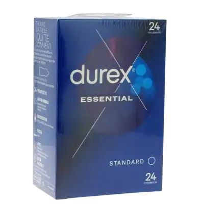 Durex Essential PrÉservatif LubrifiÉ Boîte De 24 à CAMBLANES-ET-MEYNAC