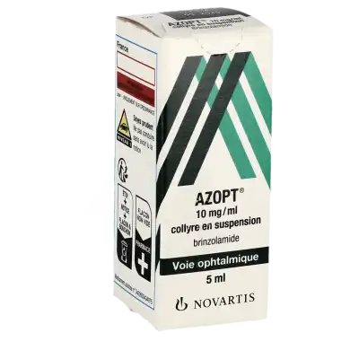 AZOPT 10 mg/ml, collyre en suspension