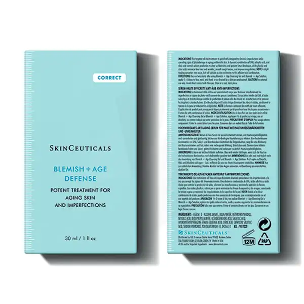 Skinceuticals Blemish & Age Defense Sérum Anti-imperfections Et Anti-Âge Pipette/30ml