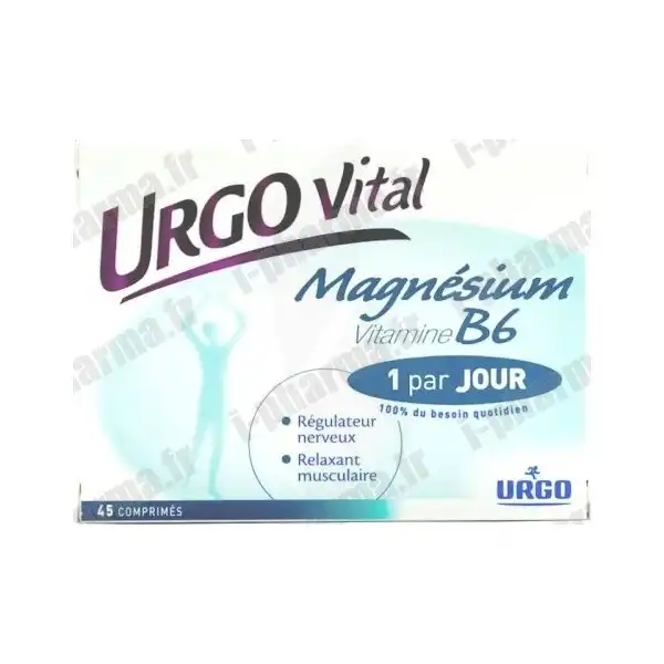 Urgovital Magnesium Vitamine B6, Bt 45