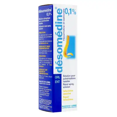Desomedine 0,1 % S Pulv Nas En Flacon Spray/10ml à SOUILLAC