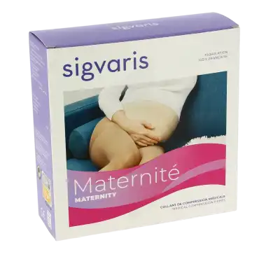 Sigvaris Maternite Transparent Collant  Femme Classe 2 Nude Medium Long à SAINT-MARCEL