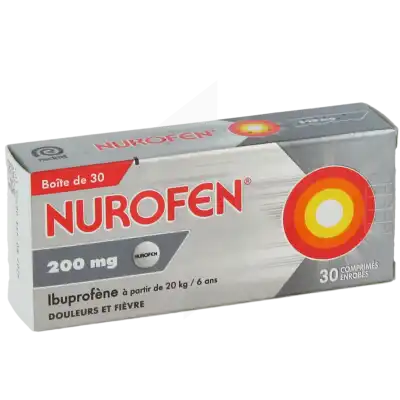 Nurofen 200 Mg, Comprimé Enrobé à Aix-les-Bains