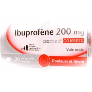 Ibuprofene Isomed 200 Mg, Comprimé Enrobé